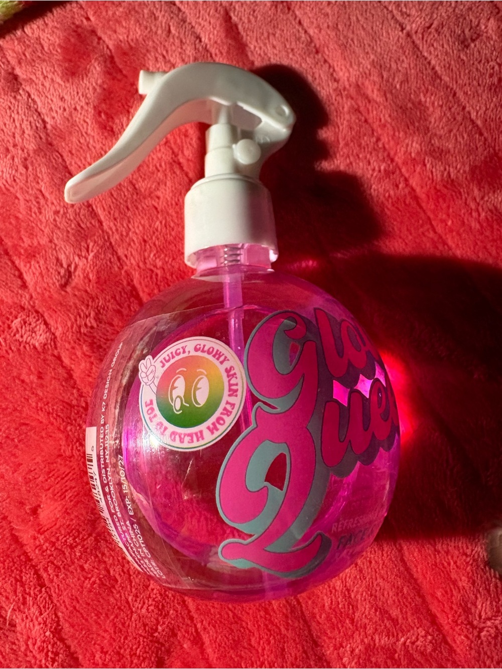 Pink Body Wash Spray - Juicy Glow